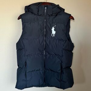 Polo by Ralph Lauren Black Quilted Vest